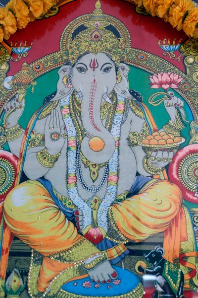 Ganesha, Sri Thenday Yutthapani Temple, Ho Chi Minh City, Vietnam by Unknown